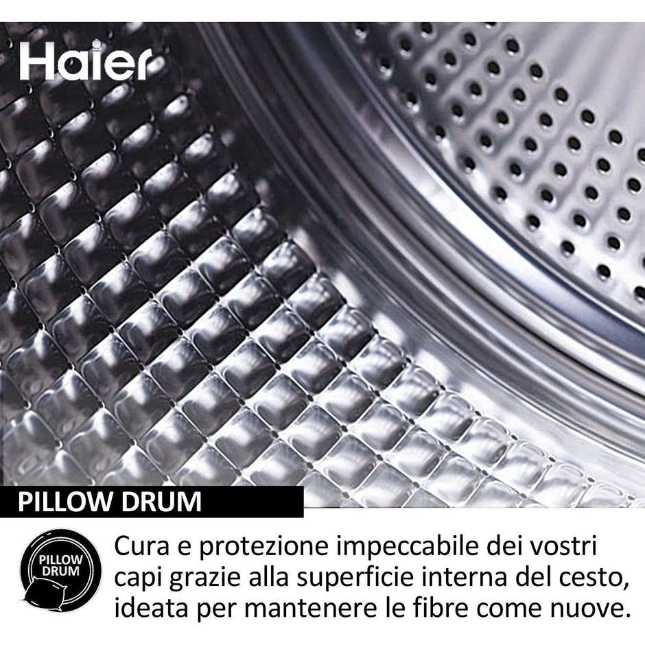 HAIER HW90-BPD13386U-S Lavatrice Carica dall'alto 9 kg 1300 Giri/min Motore Inverter Smart Wi-Fi Classe A