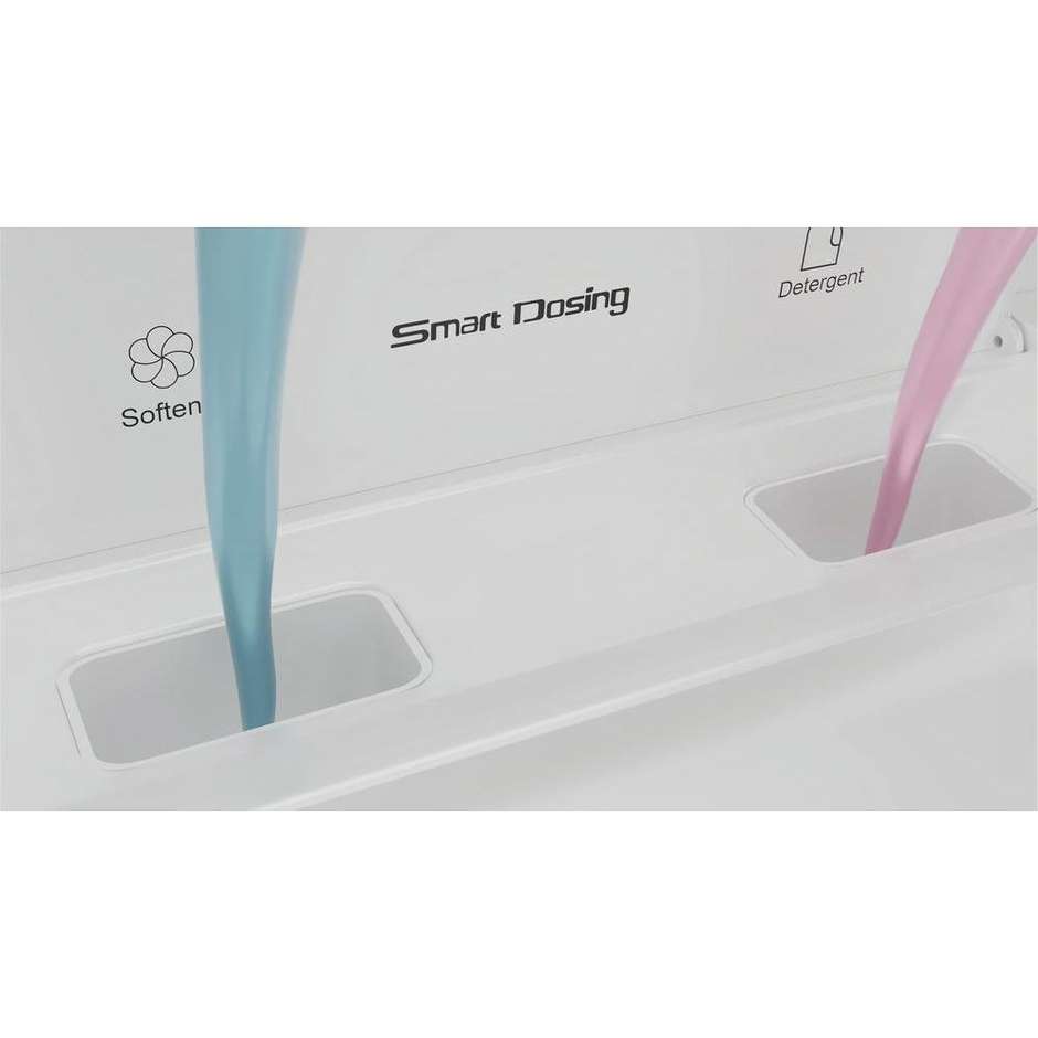 Haier HW90-BPD13386U-S Lavatrice Carica dall'alto Capacità 9 Kg Classe A Colore Bianco