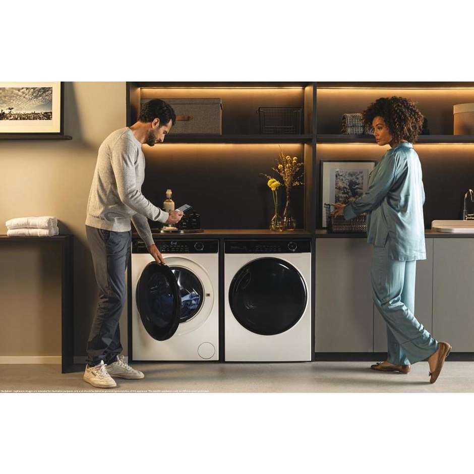 HAIER HW90B14959NEUIT Lavatrice Carica frontale 60 cm 9 kg 1400 Giri/min Motore Inverter Vapore Classe A