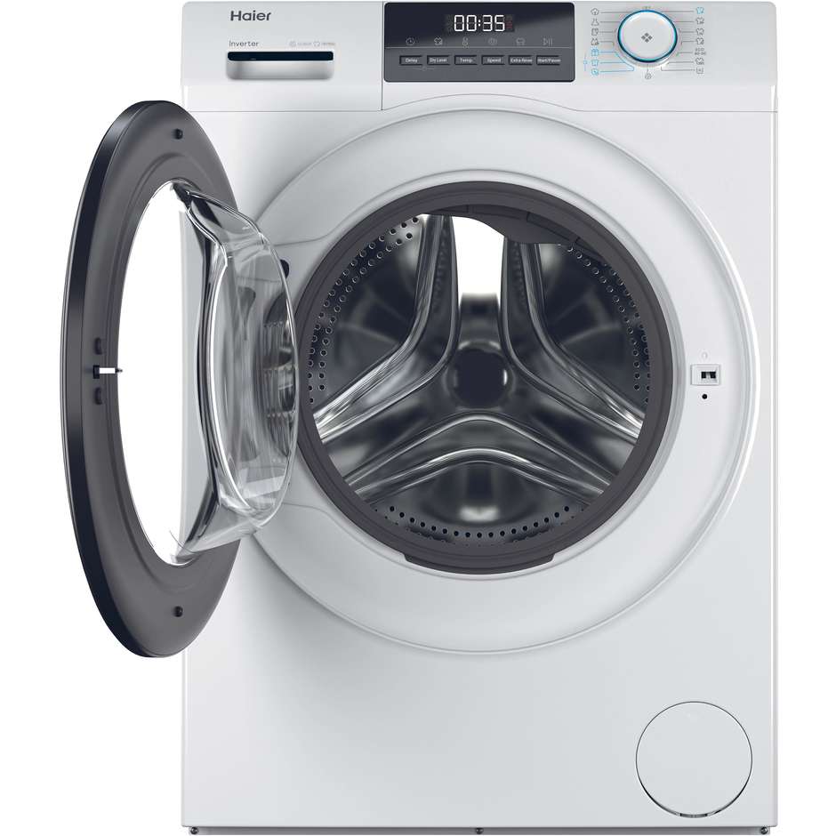 Haier HWD100-BP16929A Lavasciuga Caricamento frontale Capacita 10+6 Kg 1600 Giri/min Classe D Colore Bianco