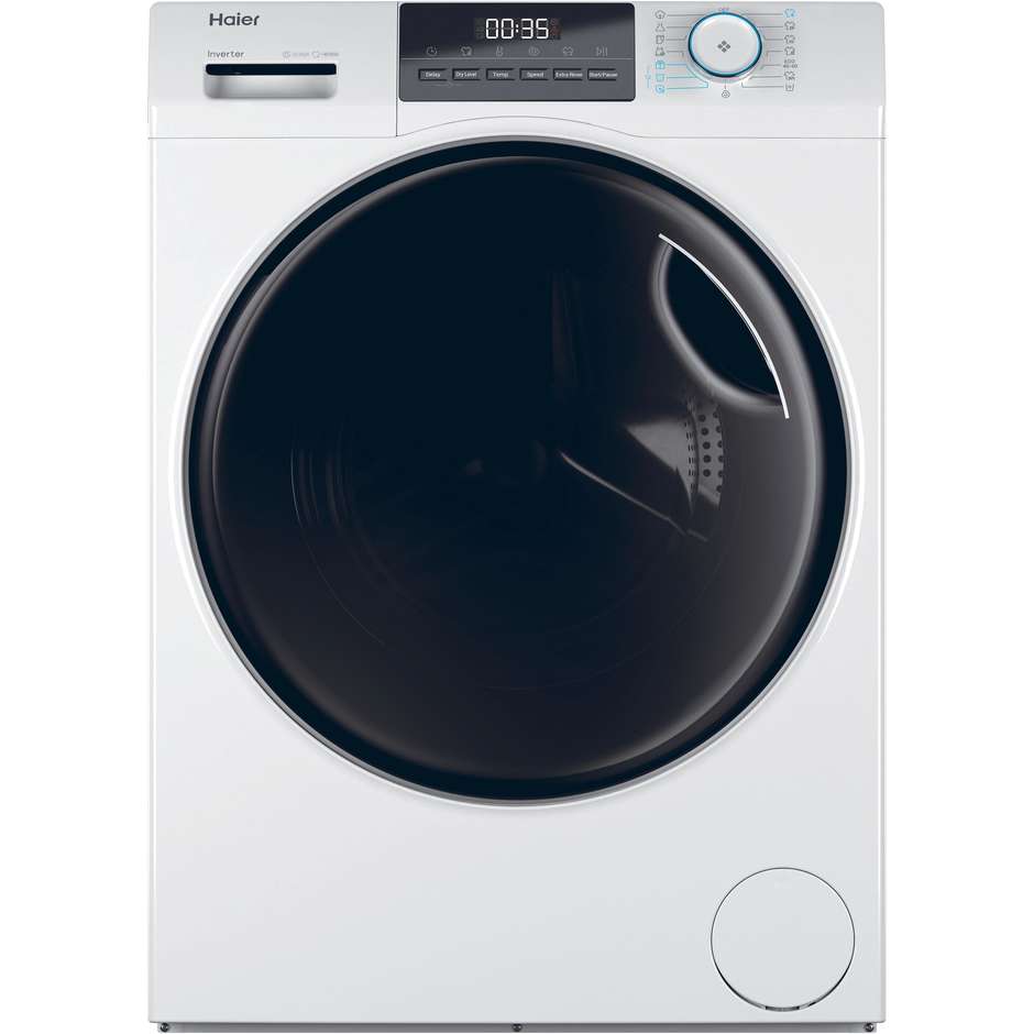 Haier HWD100-BP16929A Lavasciuga Caricamento frontale Capacità 10+6 Kg 1600 Giri/min Classe D Colore Bianco