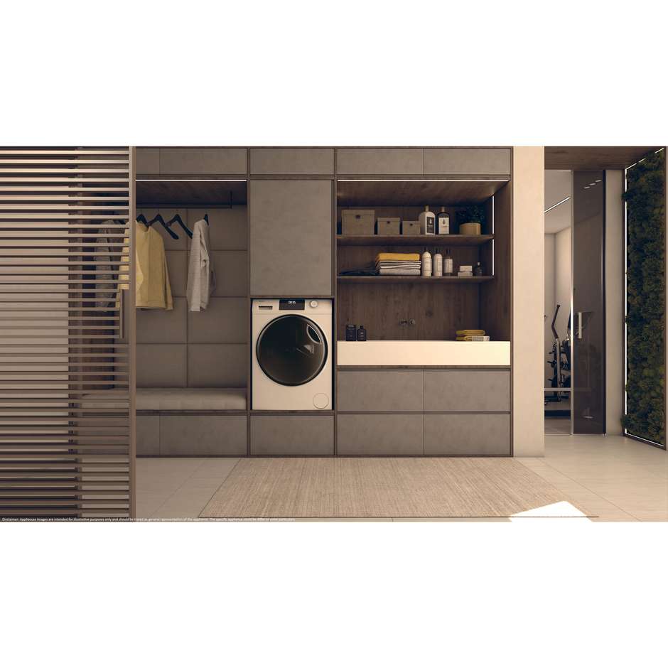 Haier HWD100-BP16929AS I-Pro Serie 1 Lavasciuga 10/6 kg 1600 giri classe A/D bianca