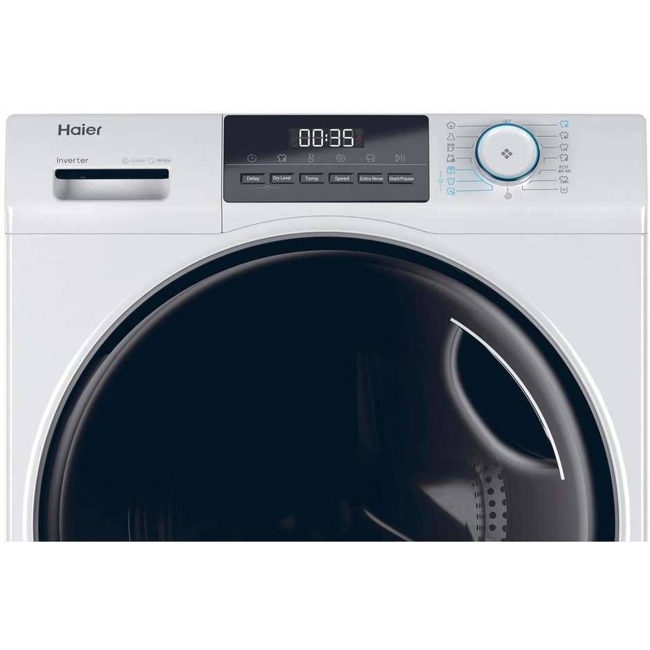 Haier HWD90BP14929AS Lavasciuga Libera installazione Carica frontale Capacita 9+5 Kg 1400 Giri/nin Classe D Colore Bianco
