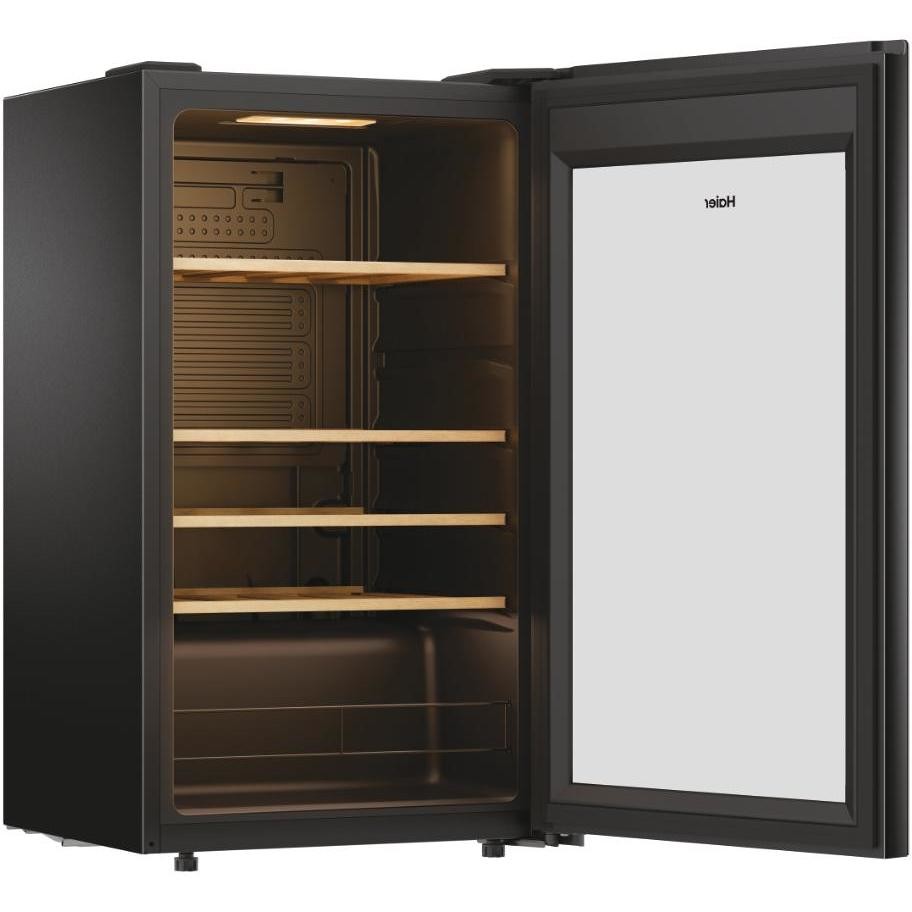 Haier HWS34GGH1 cantinetta vino 34 bottiglie, 90 L, Wi-Fi hOn, classe G, nera