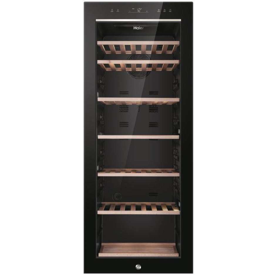 Haier HWS84GA cantinetta vino 84 bottiglie a zona singola nera