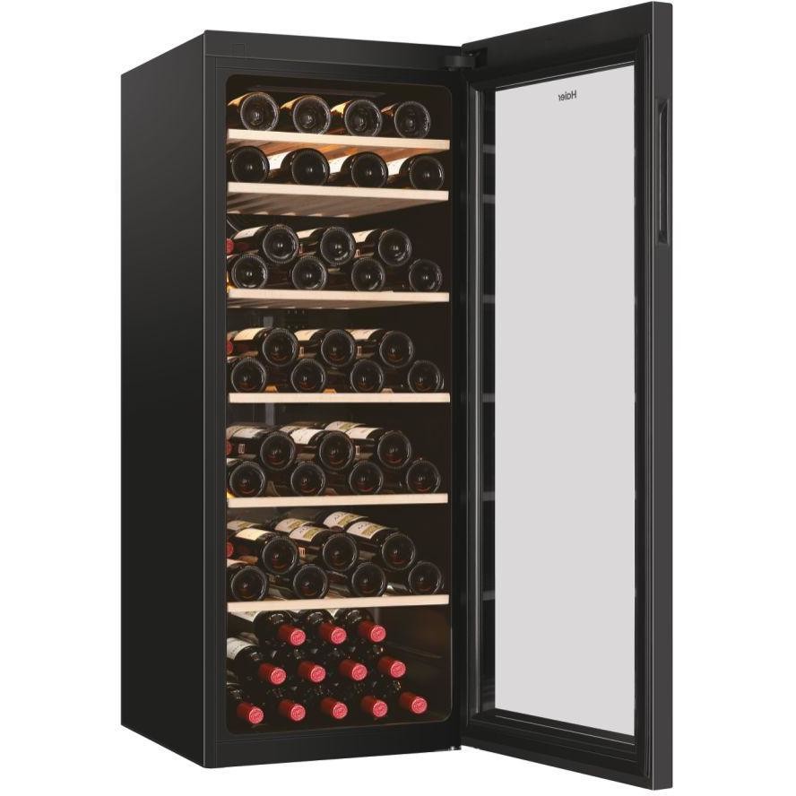 Haier HWS84GA cantinetta vino 84 bottiglie a zona singola nera
