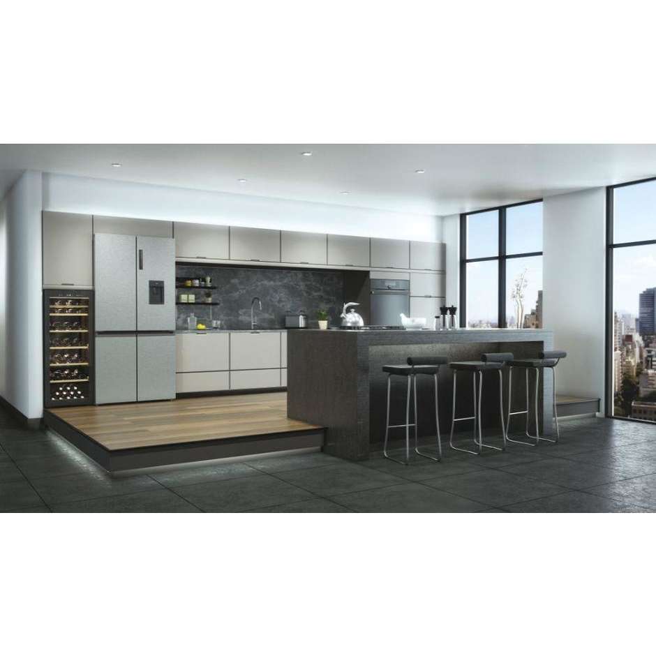 Haier HWS84GA cantinetta vino 84 bottiglie a zona singola nera