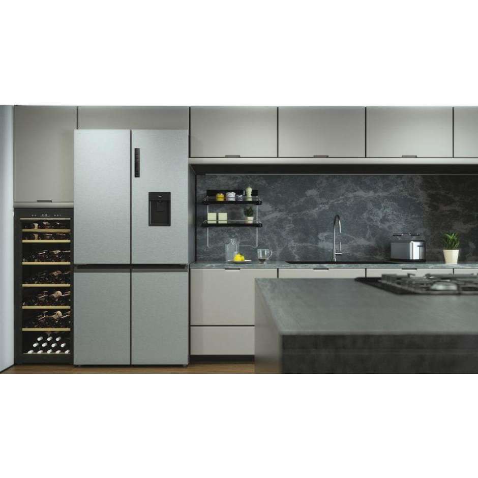 Haier HWS84GA cantinetta vino 84 bottiglie a zona singola nera