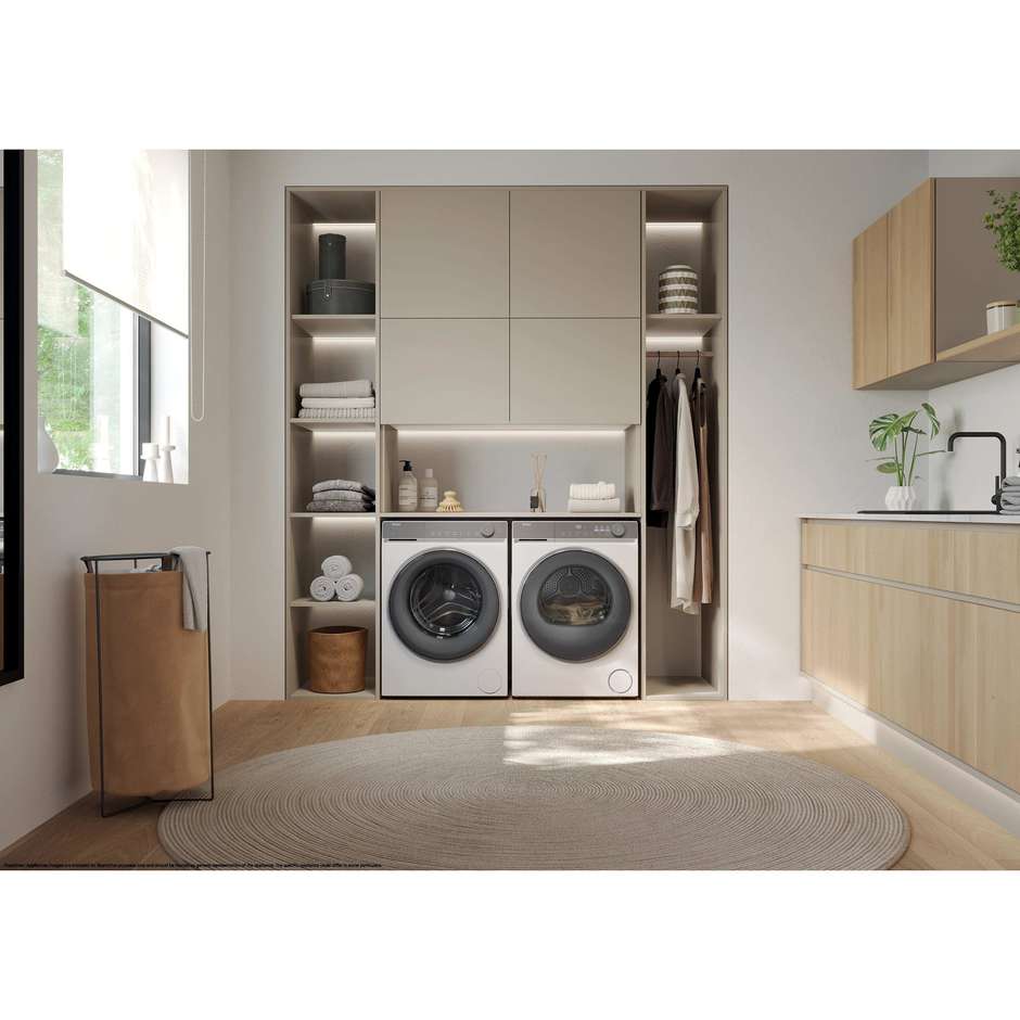 Haier I-Pro Series 7 HD90-A367U1-IT Asciugatrice Pompa di Calore 9 kg I-Refresh Pillow Drum Classe A 60 dB
