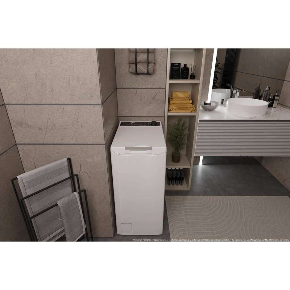 Haier THASN276TM7-S Lavatrice Carica dall'Alto 7 kg 1200 Giri