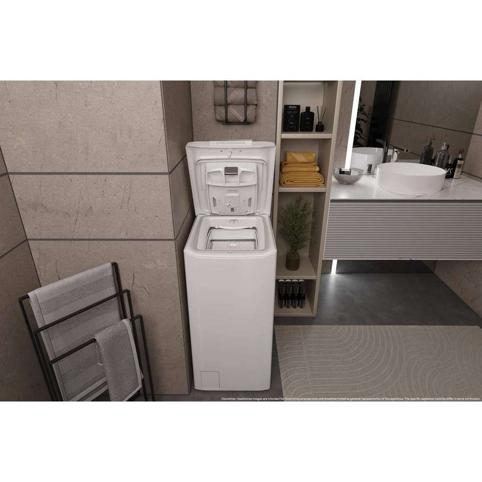 Haier THASN276TM7-S Lavatrice Carica dall'Alto 7 kg 1200 Giri