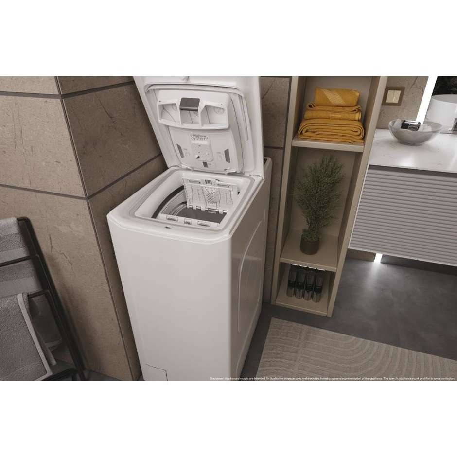HAIER THASN476TM5-S Lavatrice Carica dall'alto 7 kg 1400 Giri/min Motore Inverter Vapore Classe A