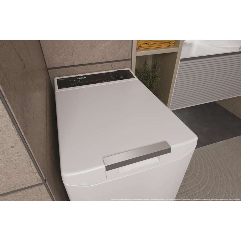 Haier THASN476TM5-S Lavatrice Caricamento dall'alto Capacita 7 Kg 1400 Giri/min Classe A Colore Bianco