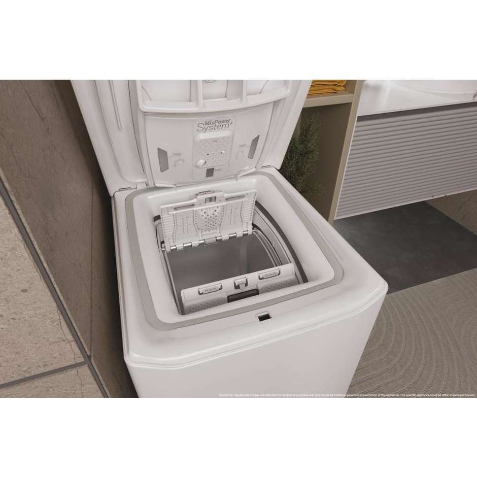 Haier THASN476TM5-S Lavatrice Caricamento dall'alto Capacita 7 Kg 1400 Giri/min Classe A Colore Bianco