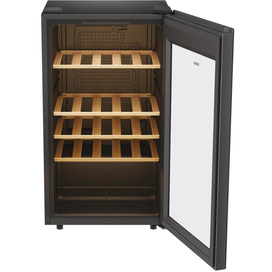 Haier Wine Bank 50 Serie 3 HWS34GGH1 Cantinetta Vino 34 Bottiglie Ripiani in Legno Nero