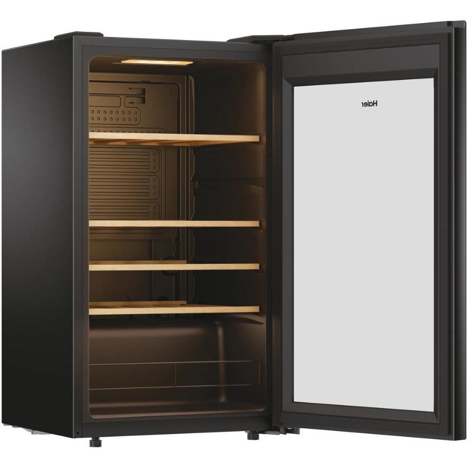 Haier Wine Bank 50 Serie 3 HWS34GGH1 Cantinetta vino con compressore Libera installazione 34 Bottiglie Classe G Colore Nero