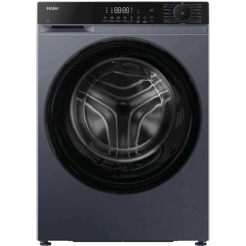 Haier X Series 5 HW130BP14357GUIT Lavatrice 13 kg 1400 giri Wi-Fi Antracite