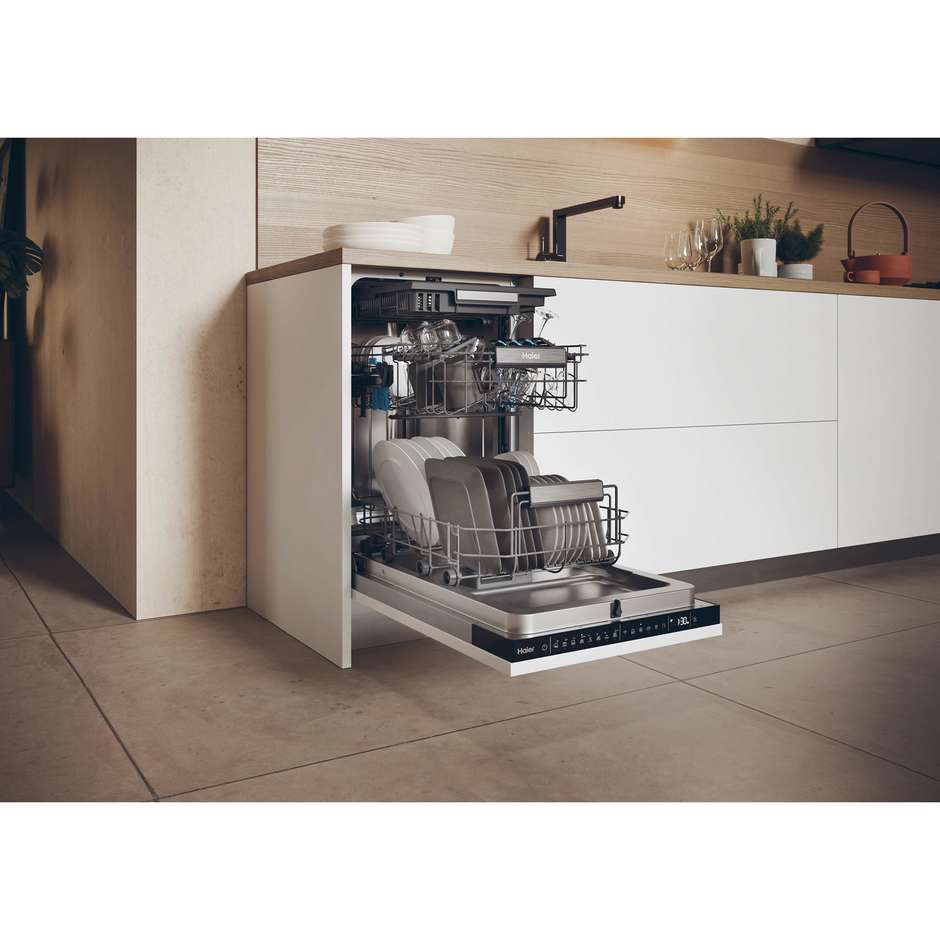 Haier XI1C3TB2FB Lavastoviglie a scomparsa totale 11 coperti Classe C Colore Bianco