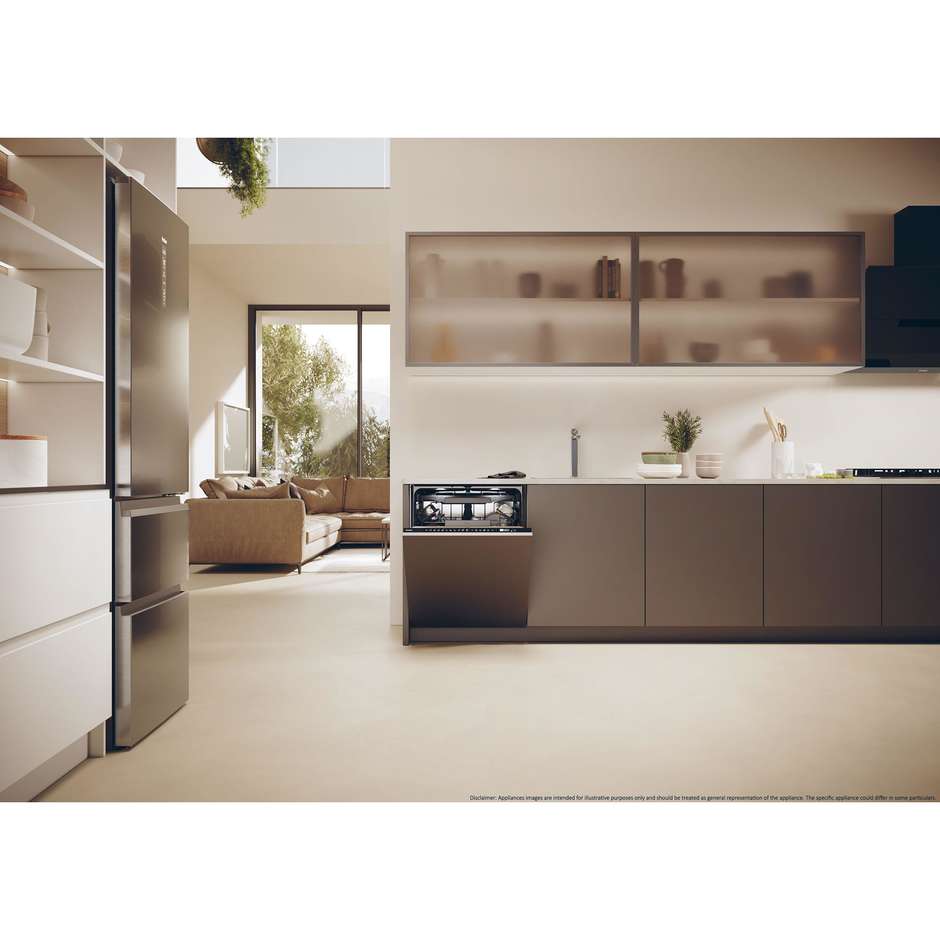 Haier XI4A4M4PB Lavastoviglie da incasso a scomparsa totale 14 coperti 10 Programmi Classe A Colore Bianco