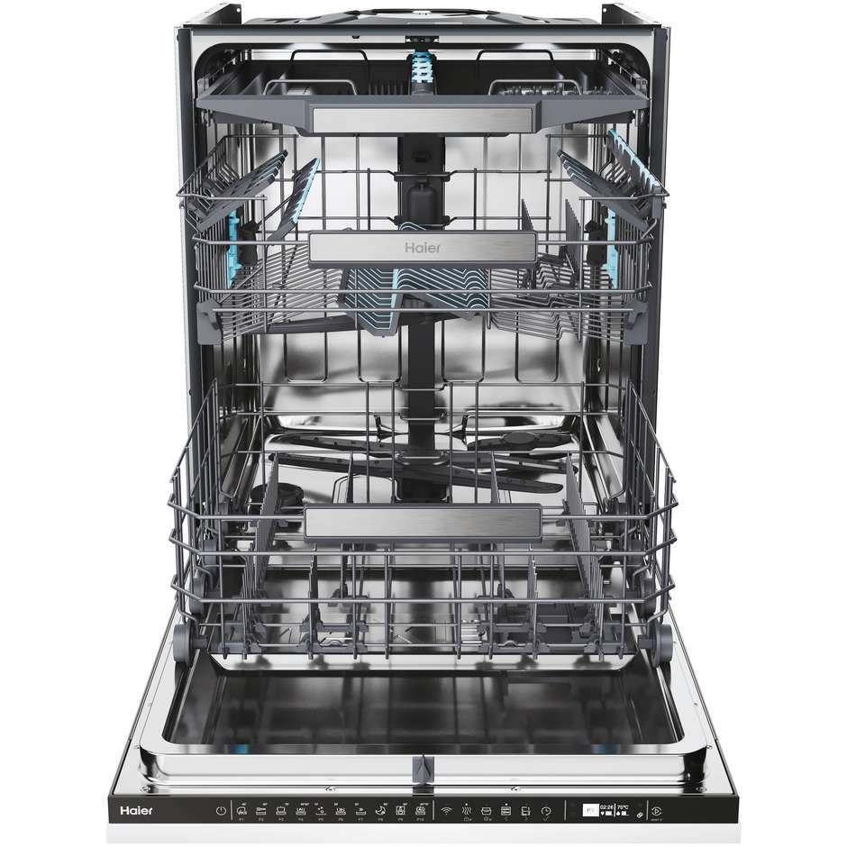 Haier XI4A4M4PB Lavastoviglie da incasso a scomparsa totale 14 coperti 10 Programmi Classe A Colore Bianco