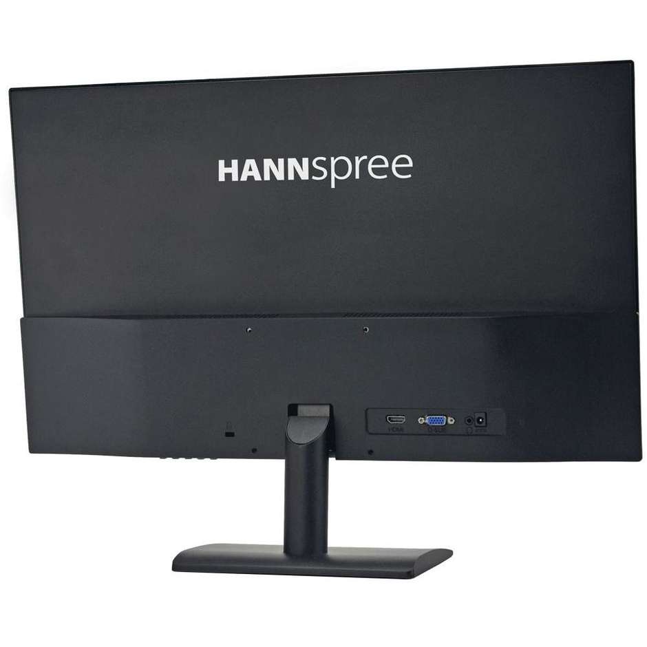 Hannspree HE247HPB Monitor PC LED 24'' FHD Luminosità 250 cd/m² Classe A colore nero