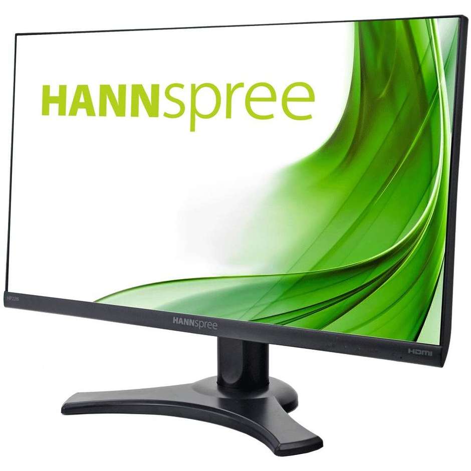 Hannspree HP228PJB Monitor PC LED 21,5'' Full HD Luminosità 250 cd/m² Classe A colore cornice nero