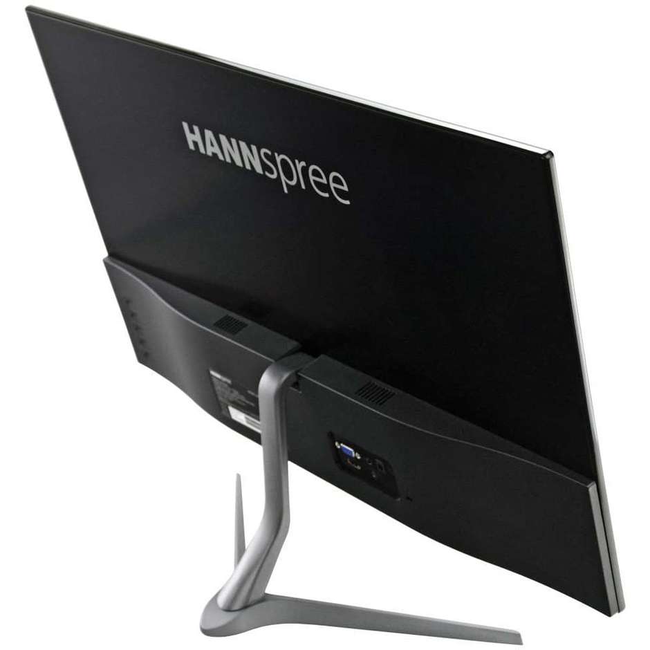 Hannspree HS275HFB Monitor PC LED 27'' Full HD Luminosità 250 cd/m² Classe A colore nero e argento
