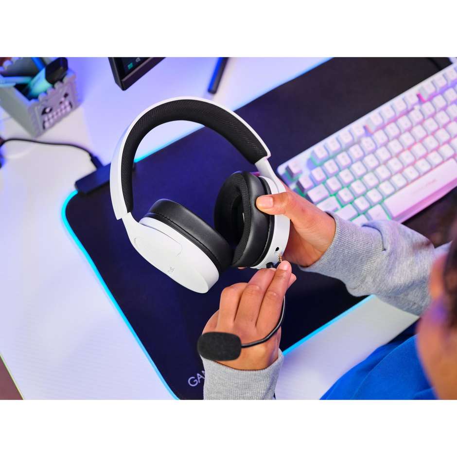headset gaming gxt489w fayzo white