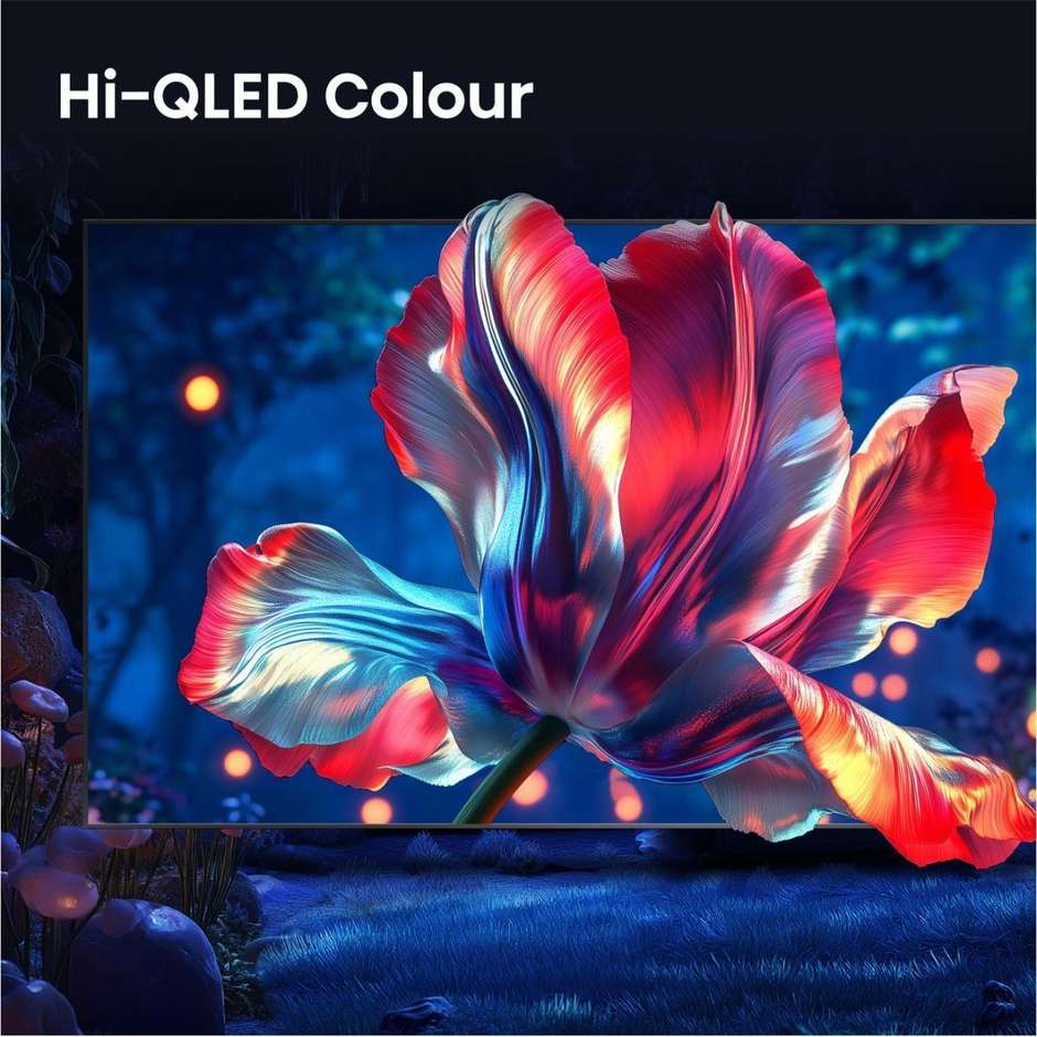 Hisense 100E7S PRO TV 100" 4K QLED 144 Hz Smart TV Nero