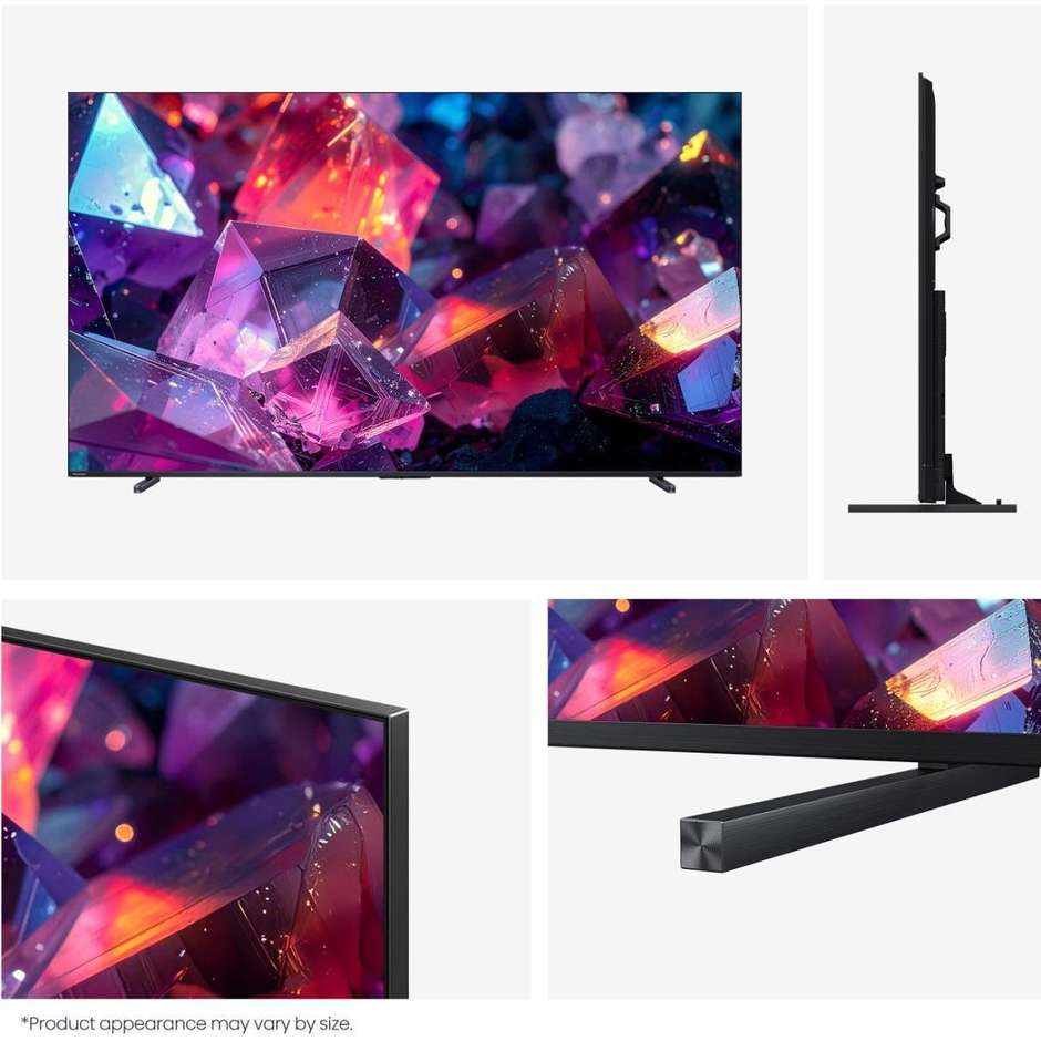 Hisense 100E7S PRO TV 100" 4K QLED 144 Hz Smart TV Nero