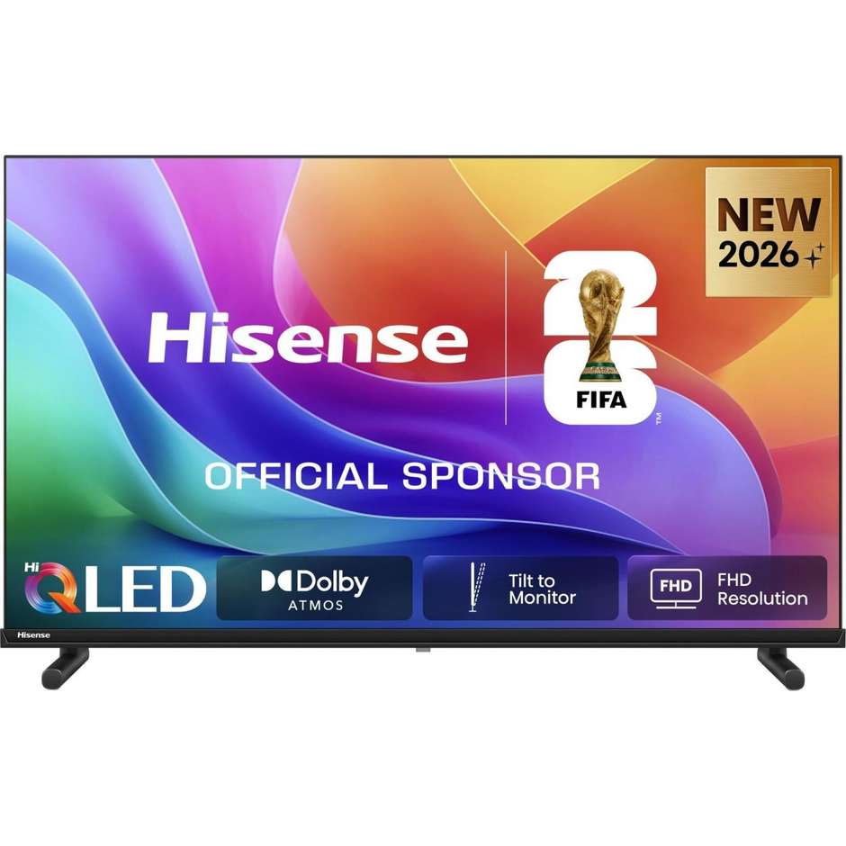 Hisense 32A59S TV DLED 32" Full HD Smart TV VIDAA Wi-Fi nero