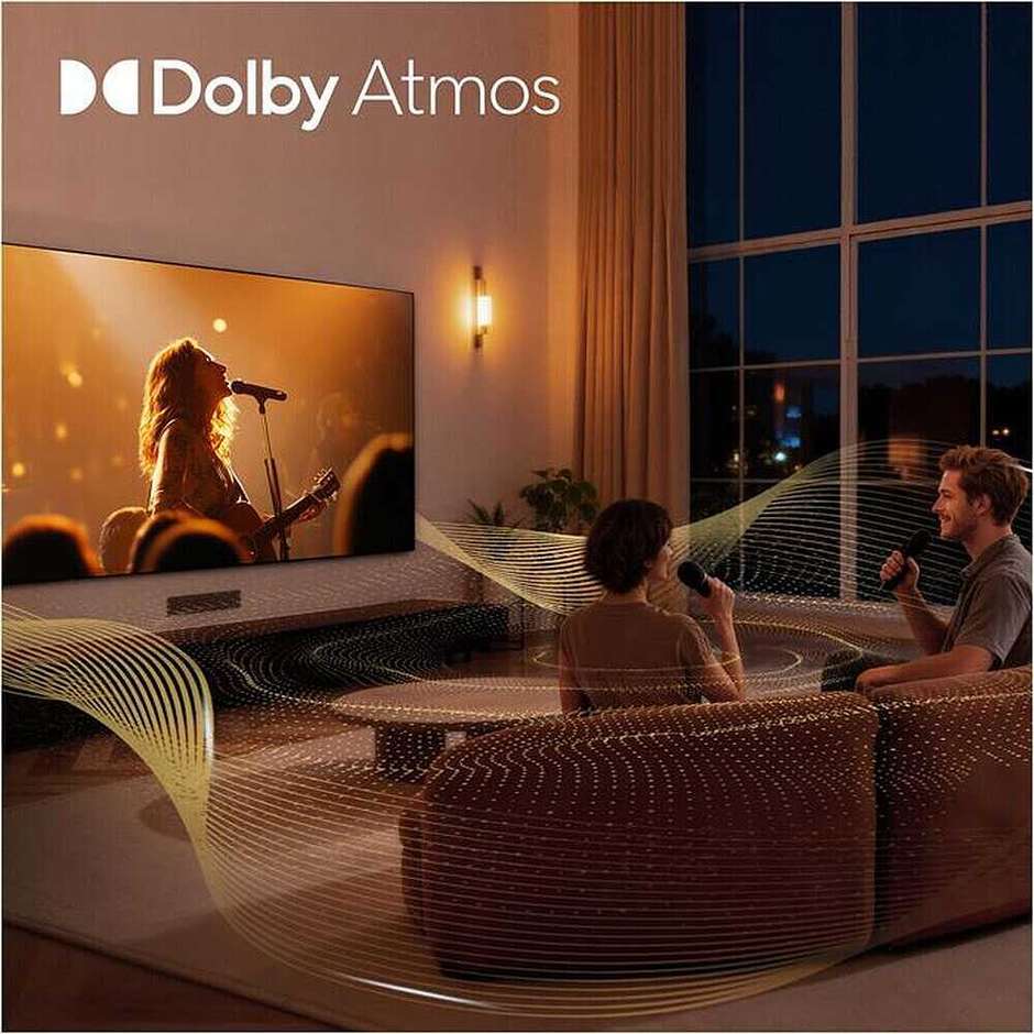 Hisense 40A59S Smart TV QLED 40" Full HD VIDAA HDR10+ Dolby Atmos Classe E