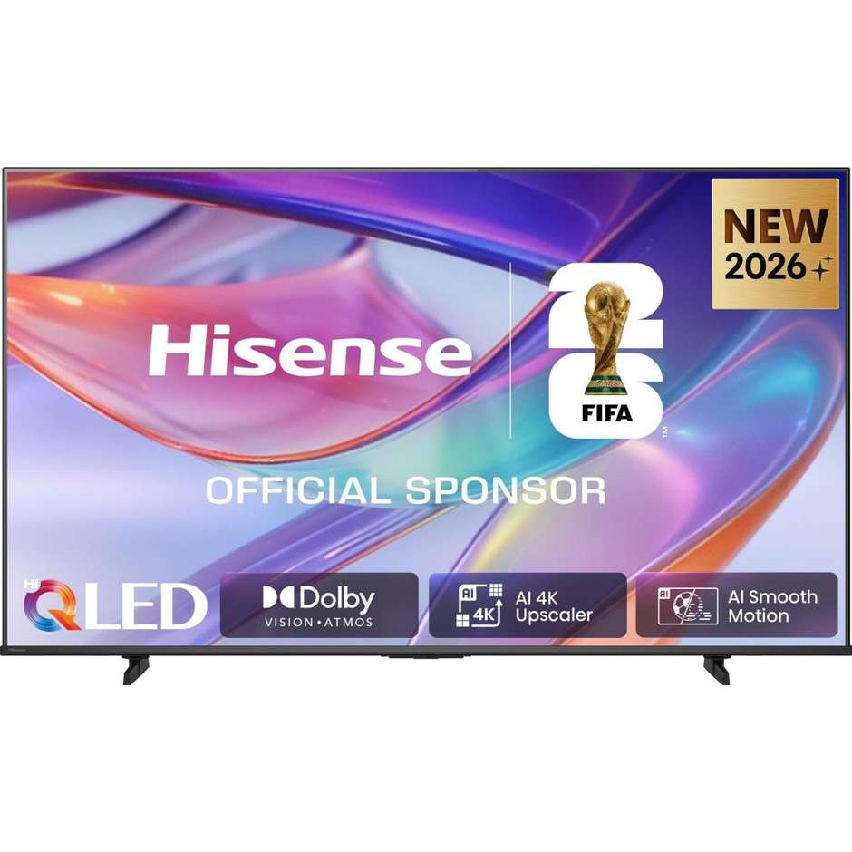 Hisense 50E79S TV 50" QLED 4K Ultra HD Smart VIDAA Nero