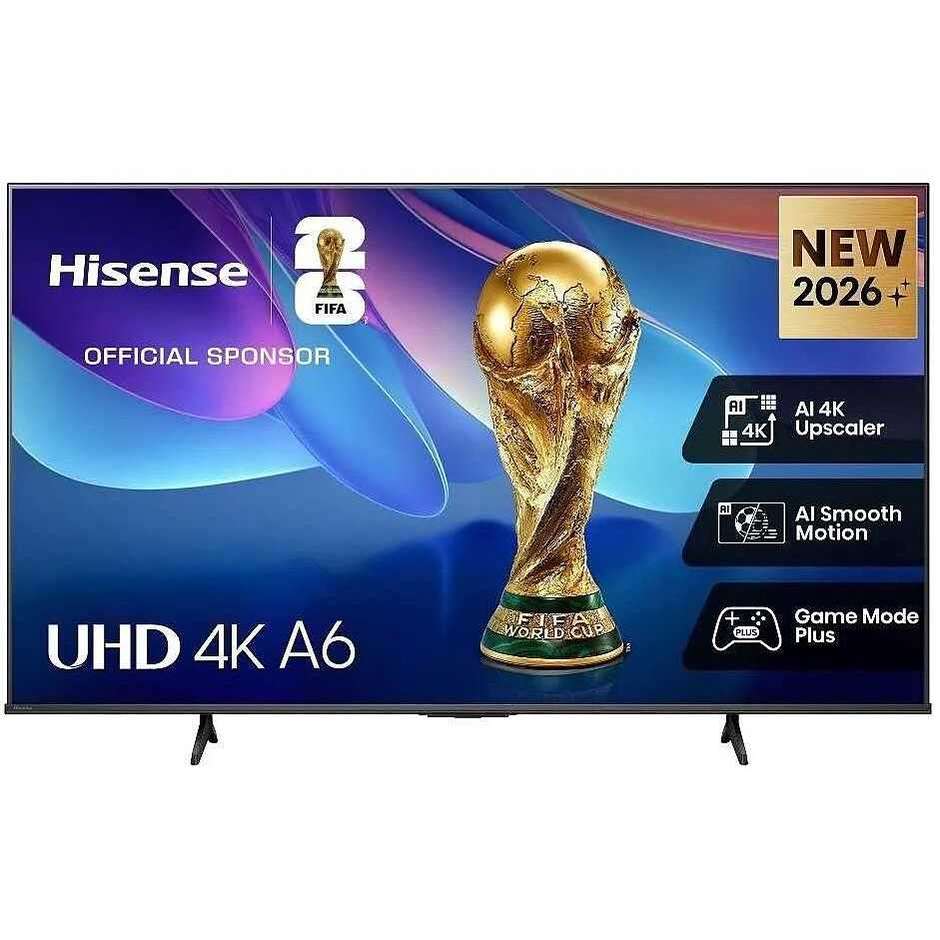 Hisense 55A69S Smart TV 55" 4K UHD LED VIDAA Dolby Vision HDR10+ Classe E Nero