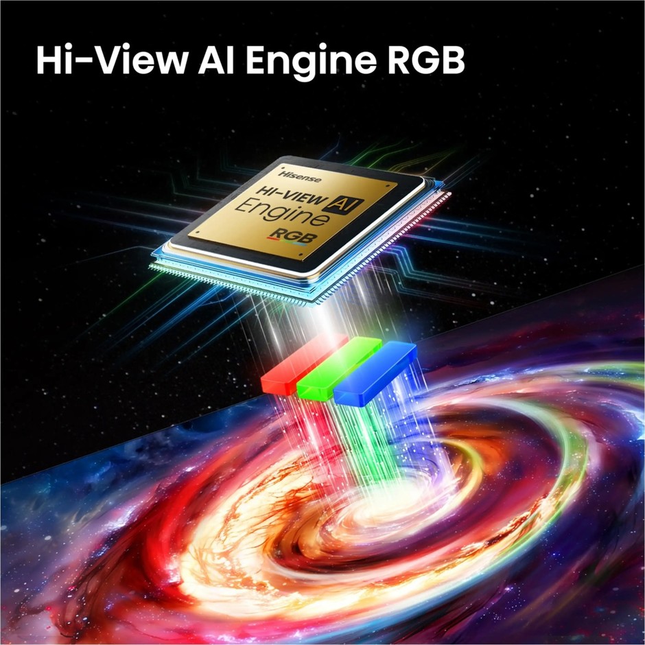 Hisense 55ER8S Smart TV RGB MiniLED 55 pollici 4K 180 Hz VIDAA