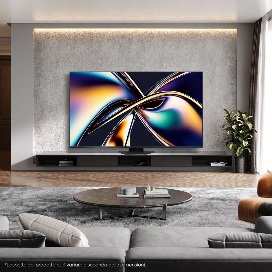 HISENSE 55U8Q Smart TV 55" LED 4K Ultra HD VIDAA OS Colore Black