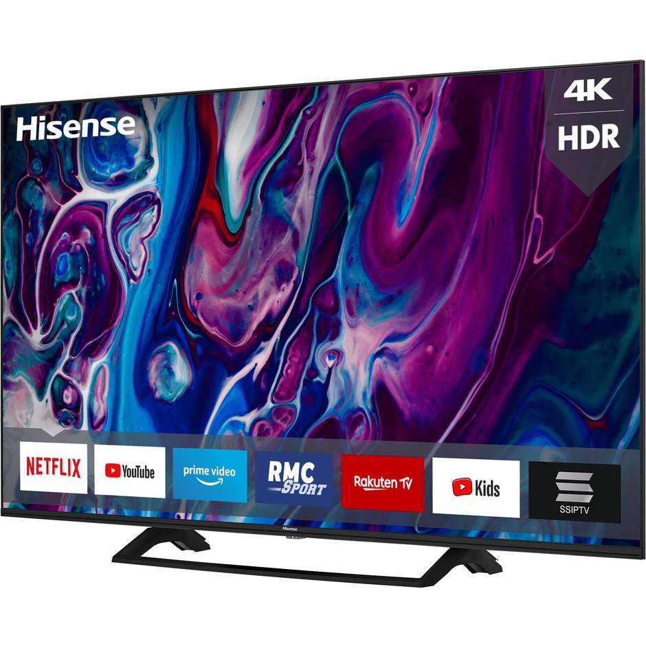 Hisense 65A7320F TV ULED 65'' 4K Ultra HD Smart TV Wi-Fi Classe G colore cornice nero