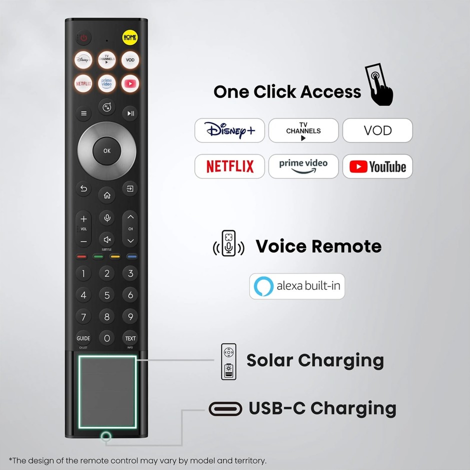 Hisense 65ER8S Smart TV RGB MiniLED 65 pollici 4K 180 Hz VIDAA