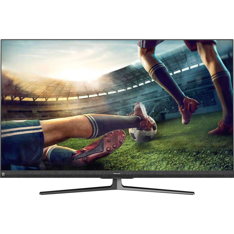 Hisense 65U8QF TV LED 65'' 4K Ultra HD Smart TV Wi-Fi Classe B colore nero e grigio