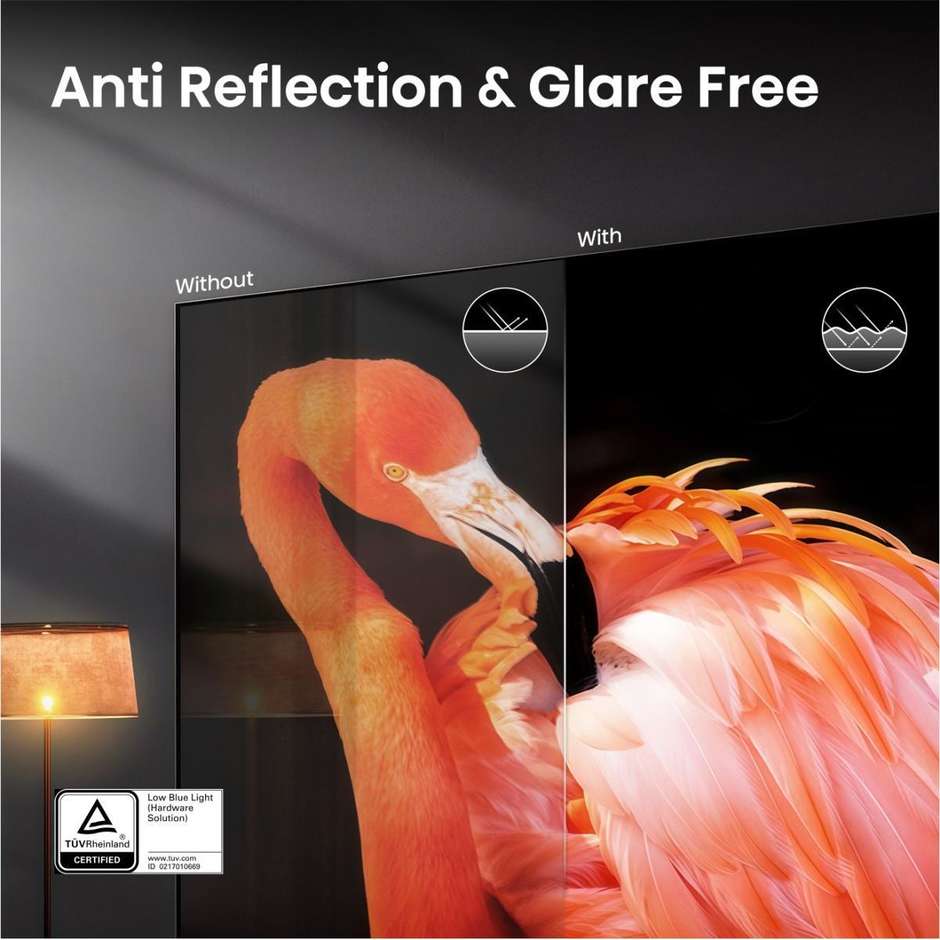 Hisense 75UR9S Smart TV 75" 4K RGB MiniLED 180Hz Grigio