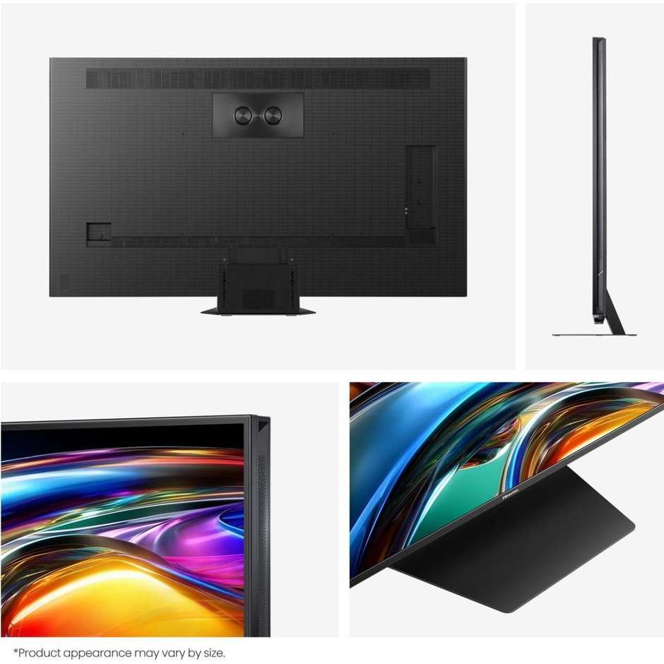 Hisense 85UR9S Smart TV 85" 4K RGB-Mini LED 180Hz Grigio