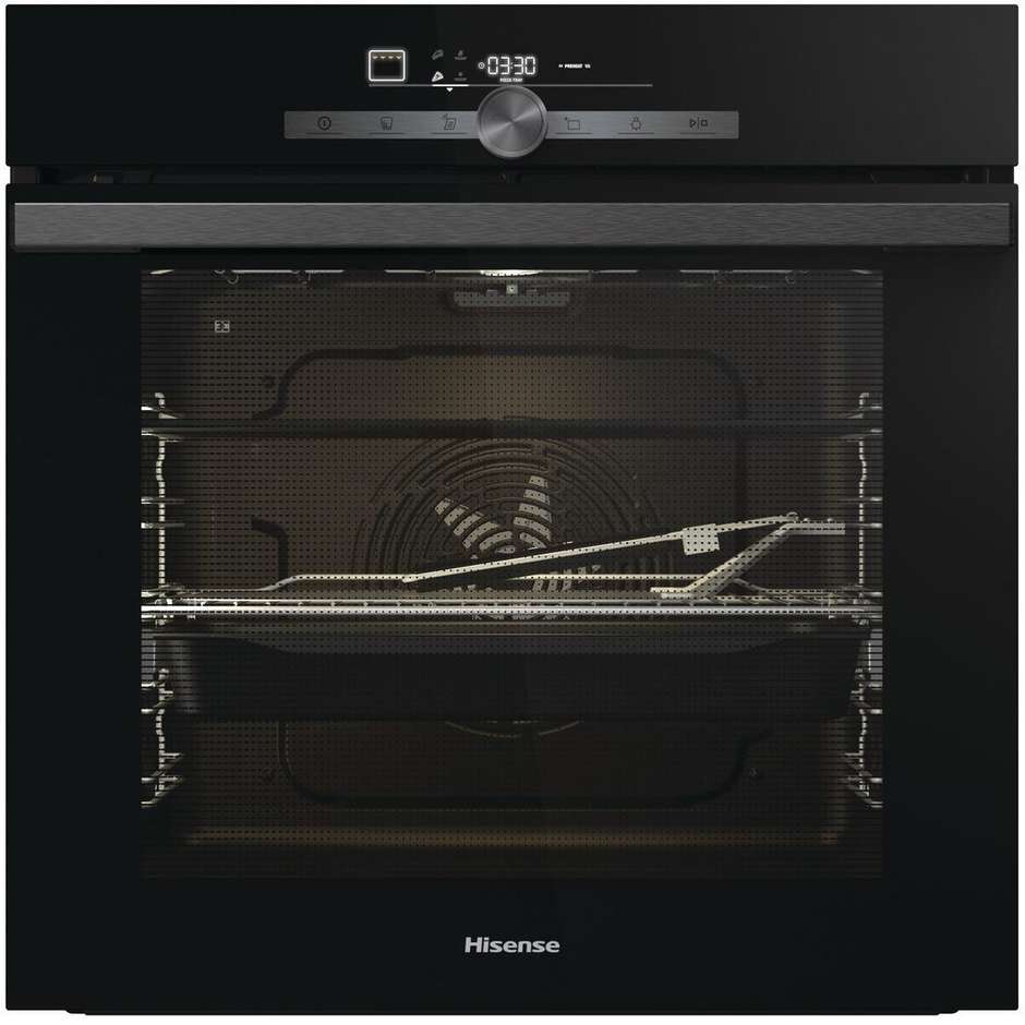 Hisense BI350BGPZ Forno da Incasso Pirolitico 77L 3500W Nero