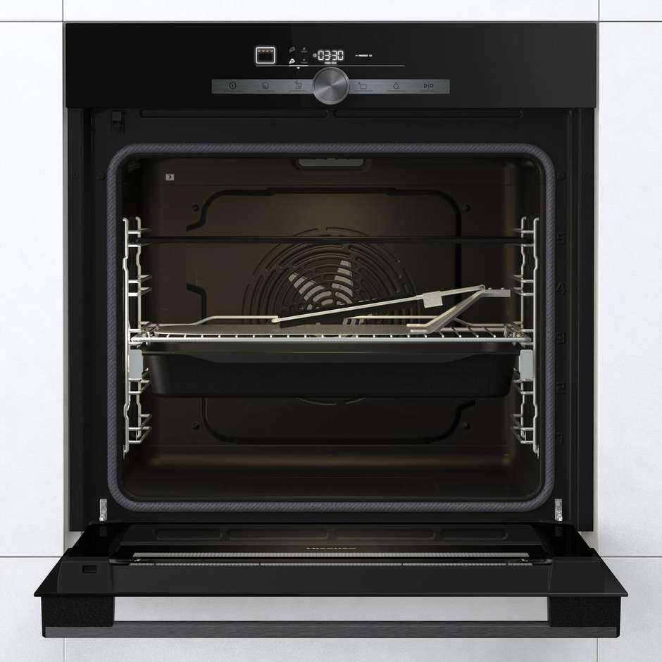 Hisense BI350BGPZ Forno da Incasso Pirolitico 77L 3500W Nero