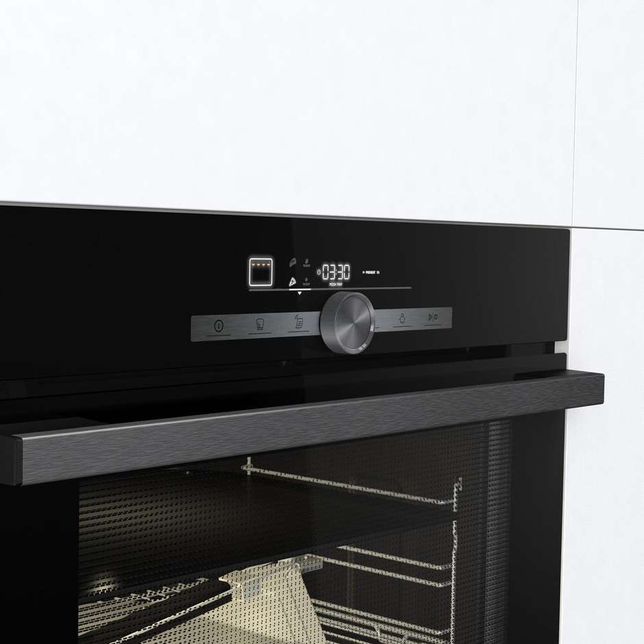 Hisense BI350BGPZ Forno da Incasso Pirolitico 77L 3500W Nero