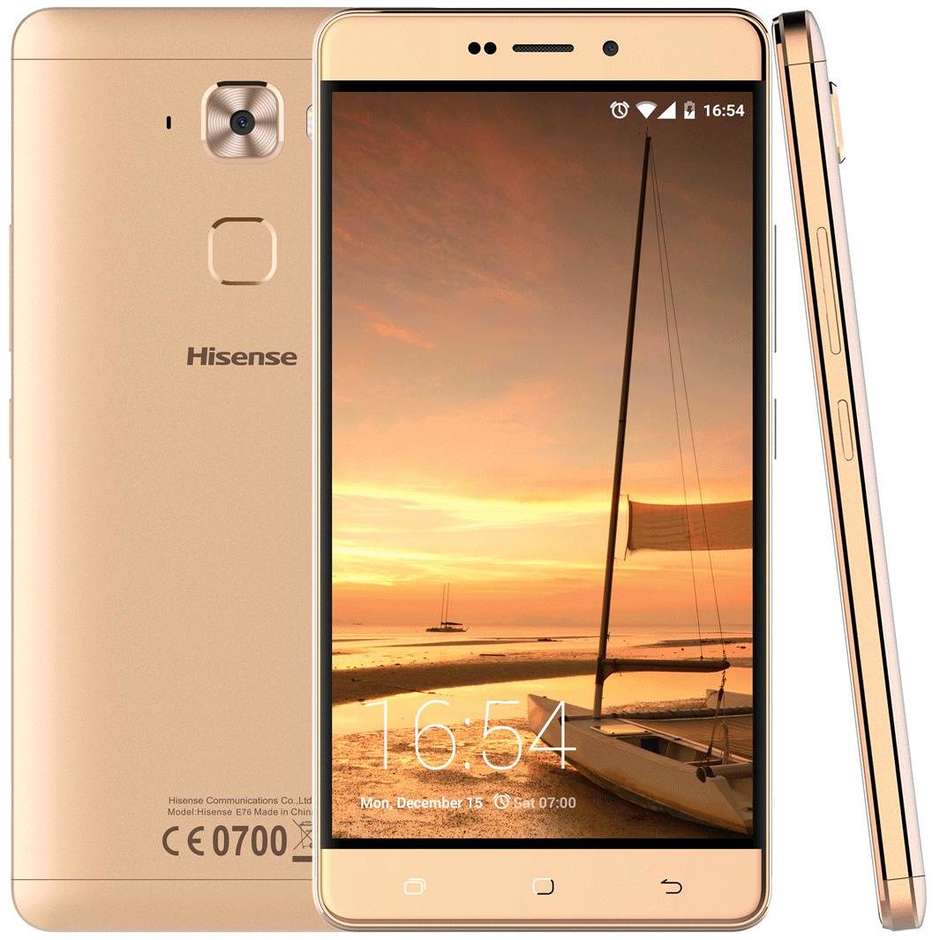 Hisense E76 colore Oro Smartphone Dual sim