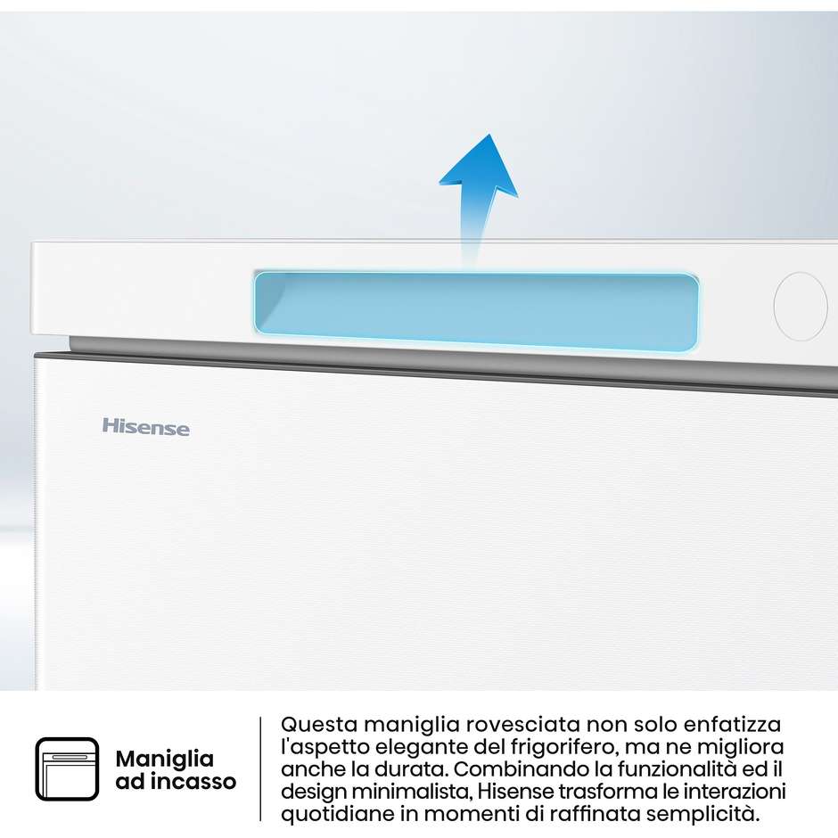 Hisense FT145N1AWE Congelatore a pozzo 141 L Bianco