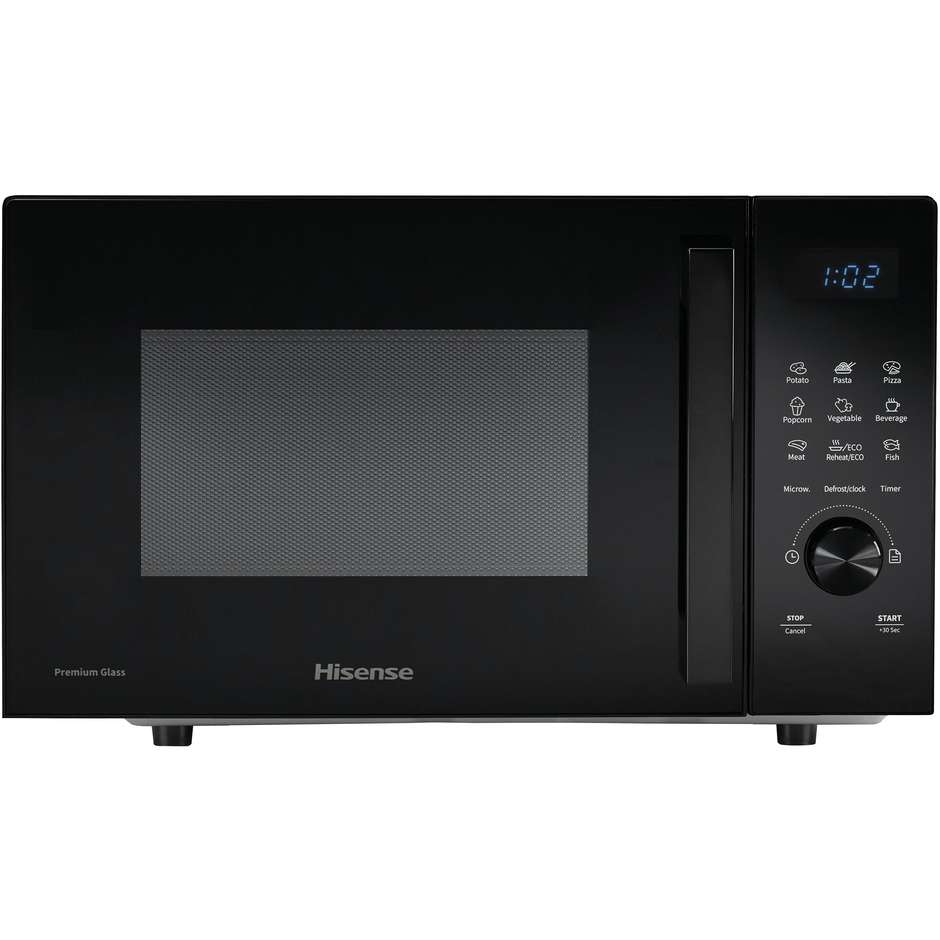 Hisense H23MOBSD1H Forno a Microonde Combinato con Grill 800W Cavità 23 L 800 W Nero