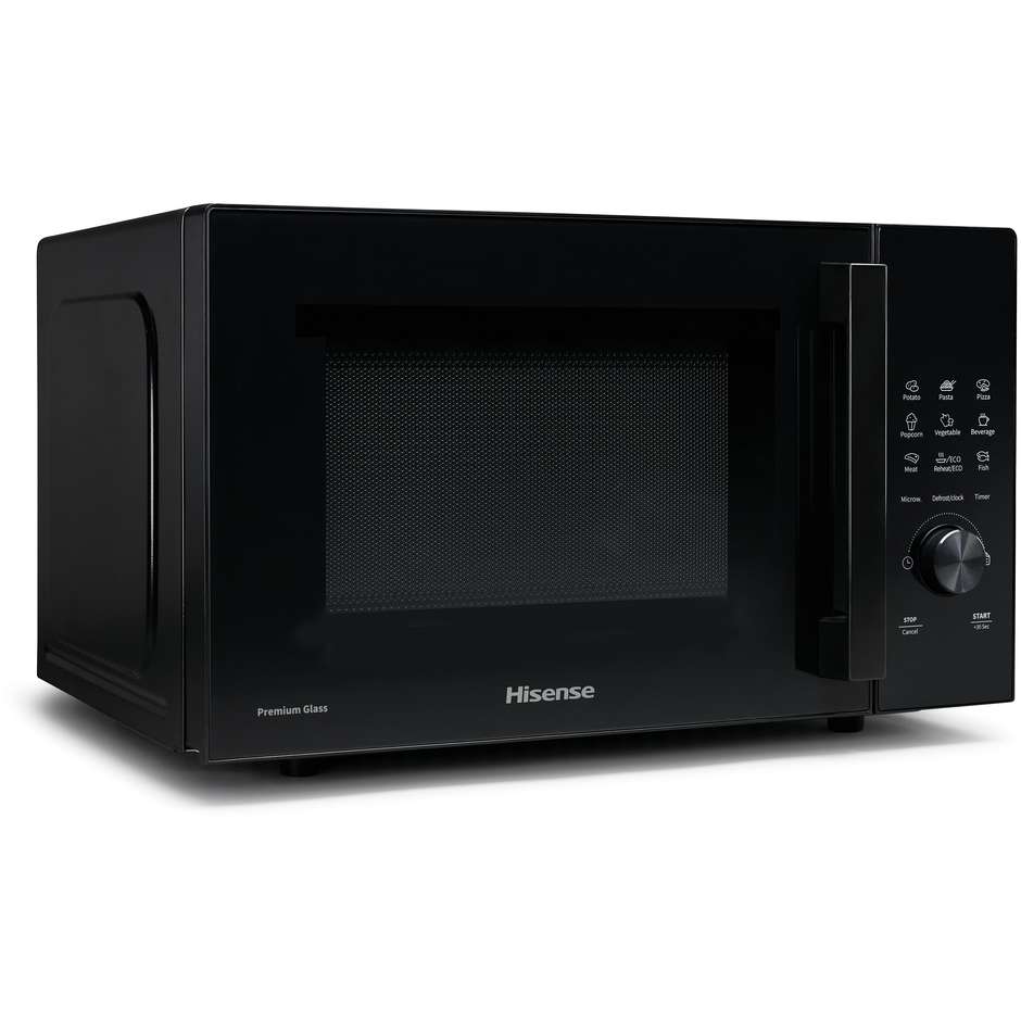 Hisense H23MOBSD1H Forno a Microonde Combinato con Grill 800W Cavità 23 L 800 W Nero