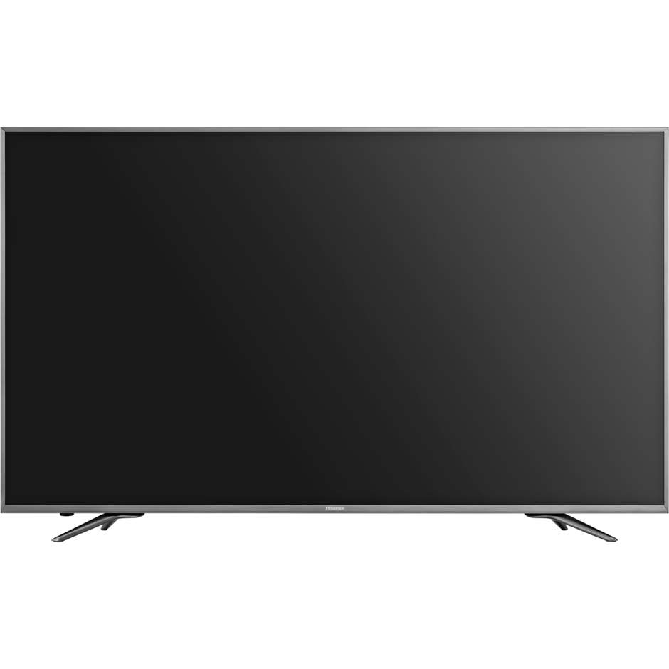 Hisense H50N6800 Tv LED 50" 4K Ultra HD Smart Tv Wi-fi classe B nero, argento
