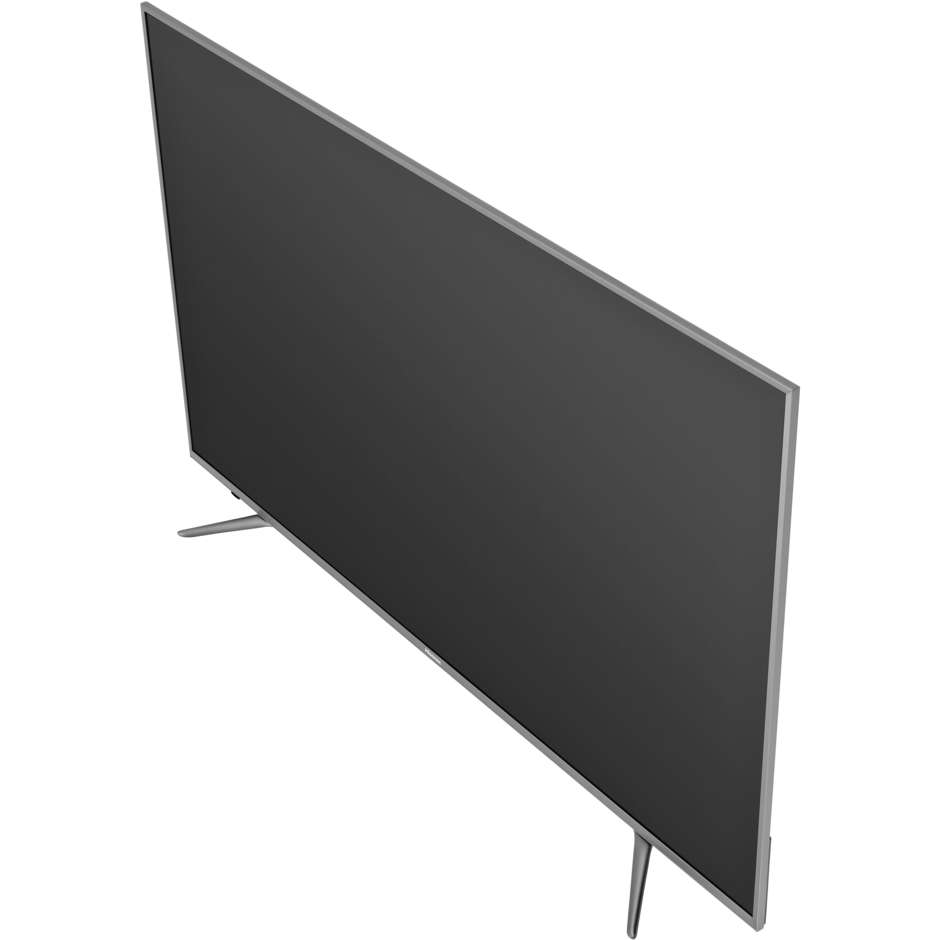 Hisense H50N6800 Tv LED 50" 4K Ultra HD Smart Tv Wi-fi classe B nero, argento